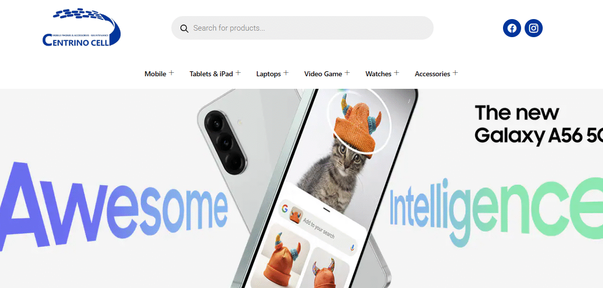 Centrino Cell- Mobile Store in Lebanon, Web Development Syria
